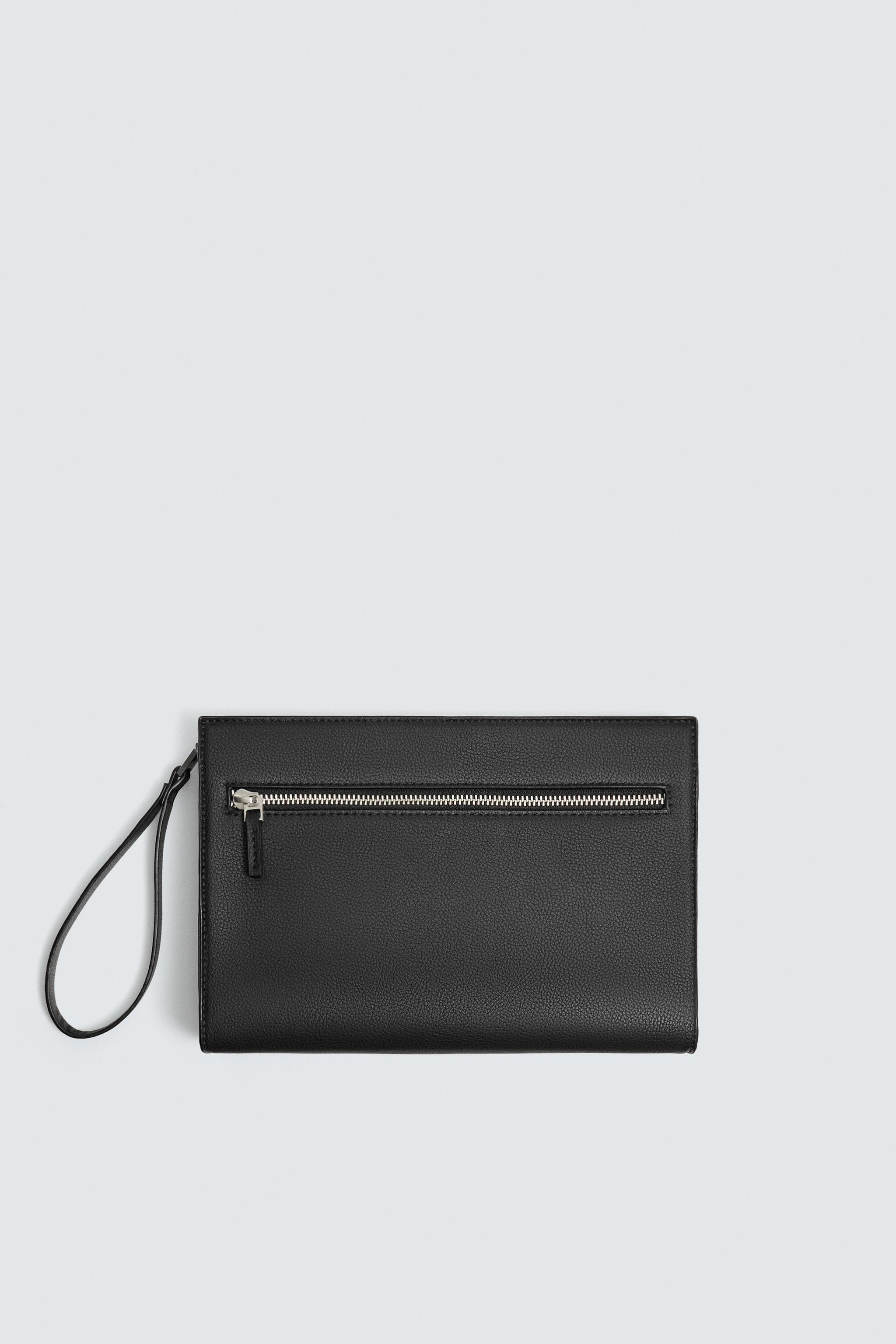 テクスチャードクラッチ - ブラック | ZARA Japan / 日本