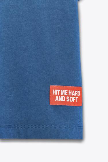 BILLIE EILISH BRAVADO™ T-SHIRT - Blue by Zara - Image 7