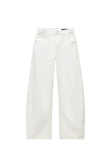 ZW COLLECTION TAPERED MID-RISE WAXED CRACKED JEANS