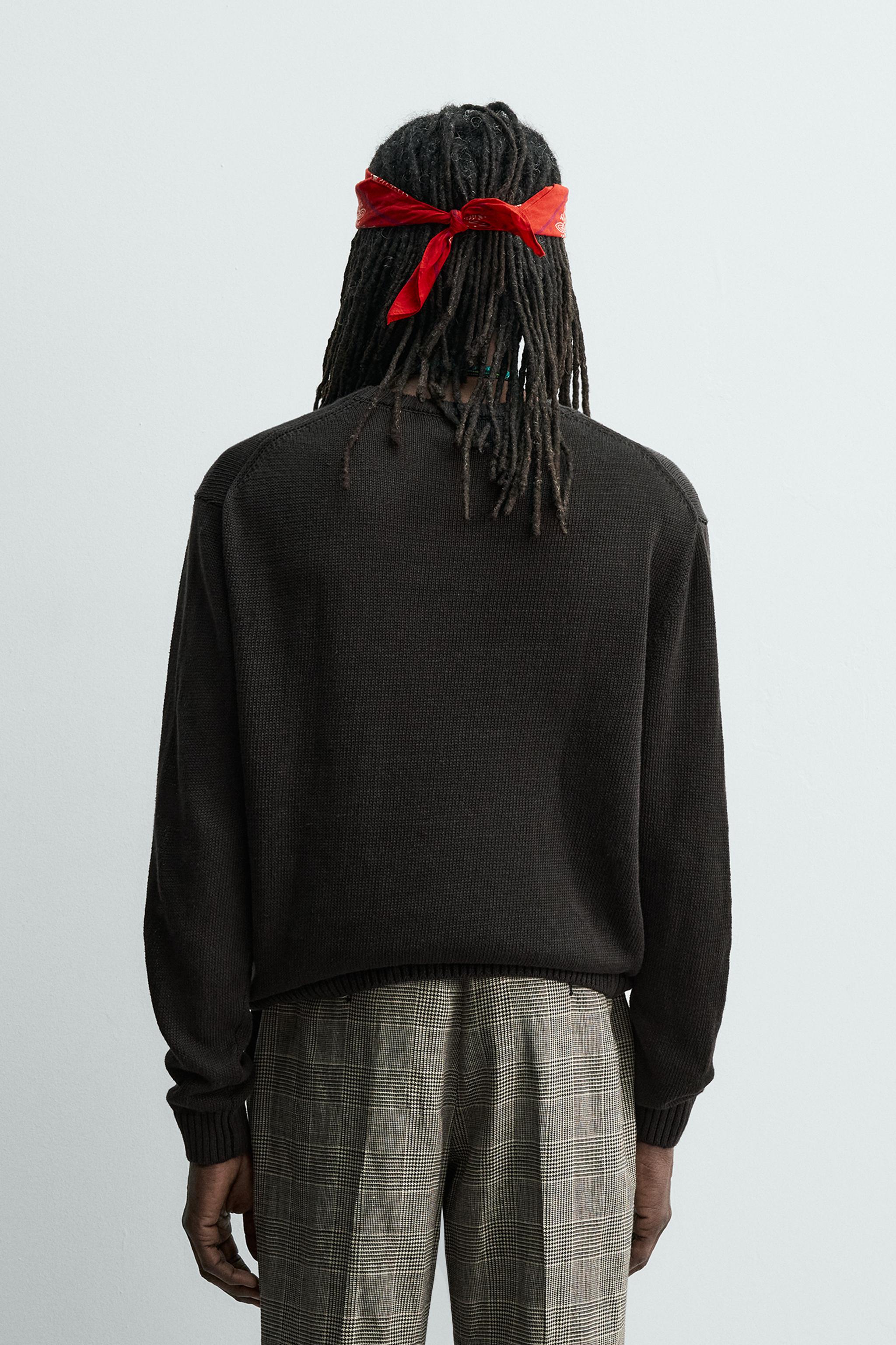 PULL REGULAR FIT 100 % LIN AARON LEVINE X ZARA