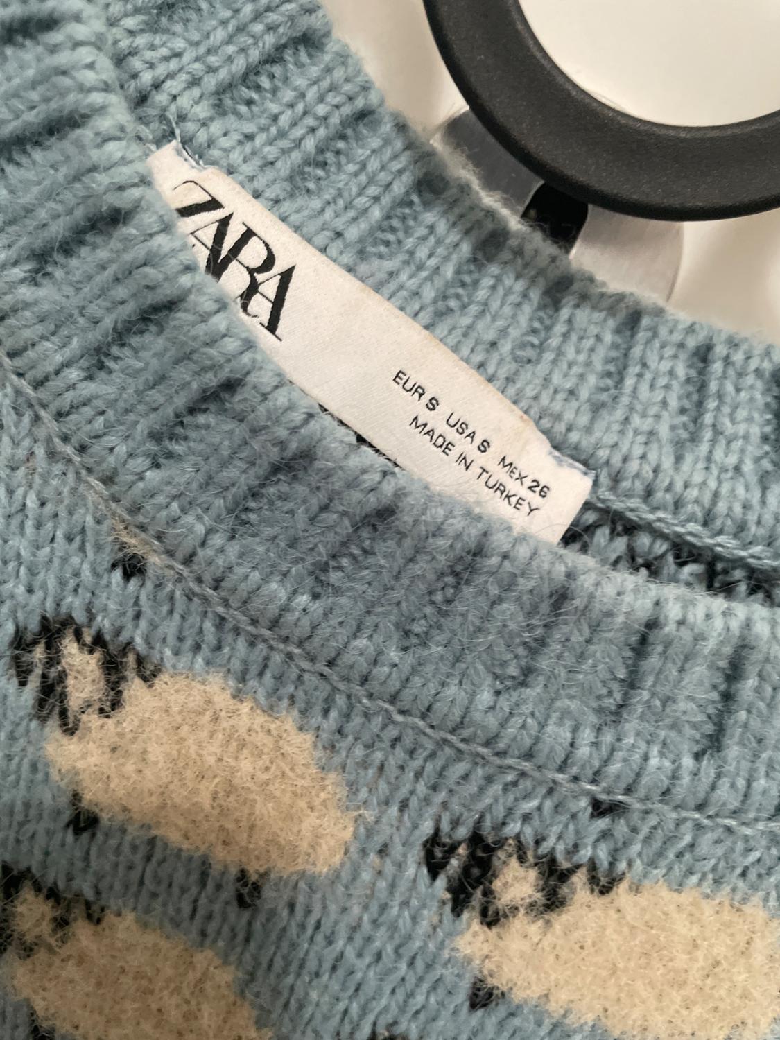 PRINTED KNIT SWEATER - Image 2