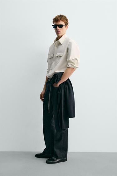 WESTERN SHIRT AARON LEVINE X ZARA - White by Zara - Image 3