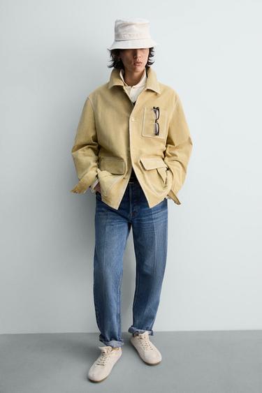 LEATHER TRAINERS - Bone White by Zara - Image 1