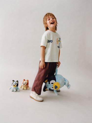 CAMISETA ESTAMPADO BLUEY © LUDO STUDIO - Verde claro de Zara