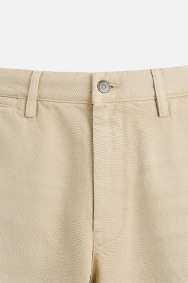 BAGGY FIT BERMUDA SHORTS © OTIS KWAME KYE QUAICOE - camel by Zara - Image 8