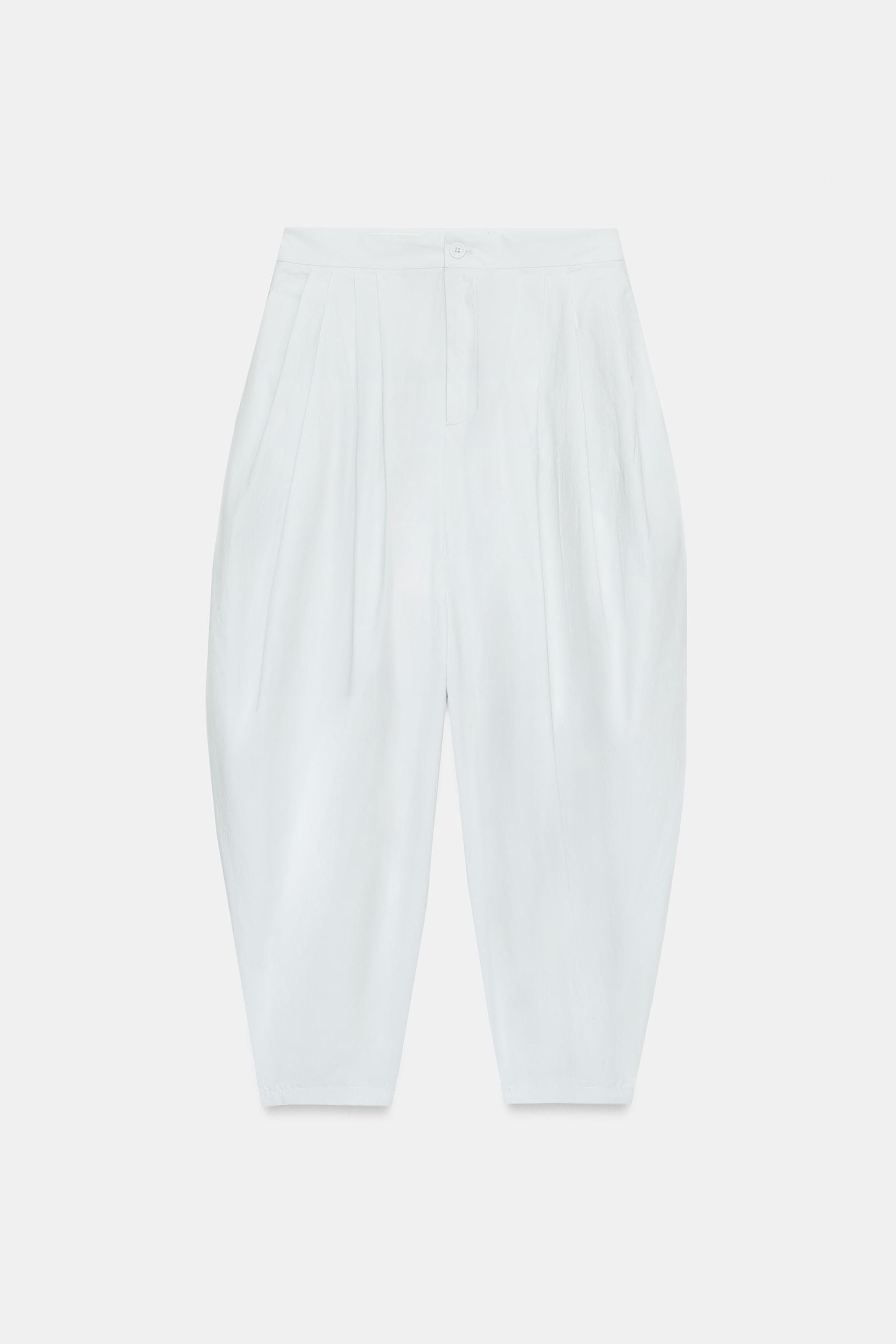 PANTALON AMPlE À PLIS