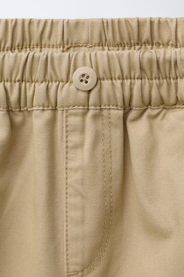 SOFT-TOUCH BALLOON TROUSERS - Light camel by Zara - Image 2