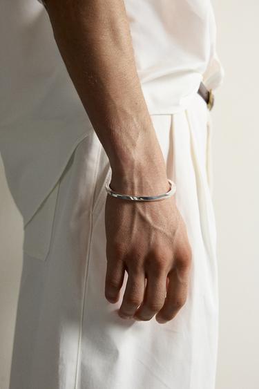STARRER ARMBREIF AUS EDELSTAHL - Silber von Zara - Bild 0