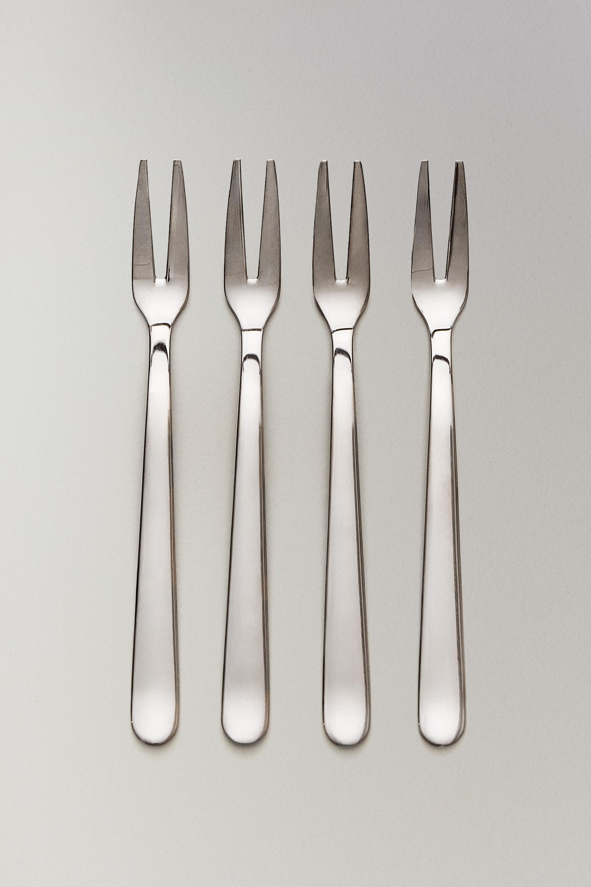 STEEL APPETIZER PICKS SET