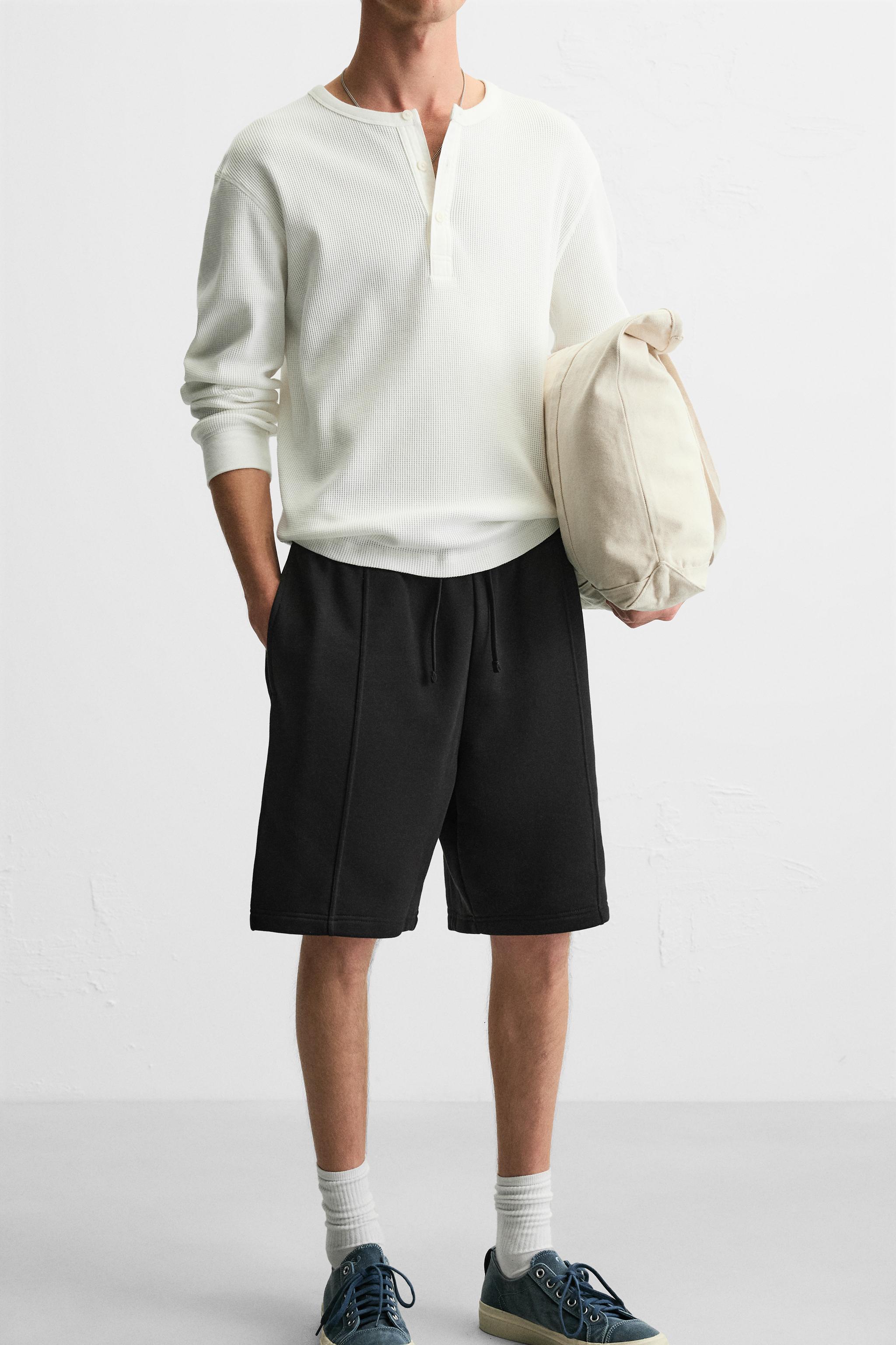 新発売の OZDOBNYMI Z JOGGER BERMUDY SZWAMI Polska ZARA | Czarny - WorkUtility&SafetyClothing