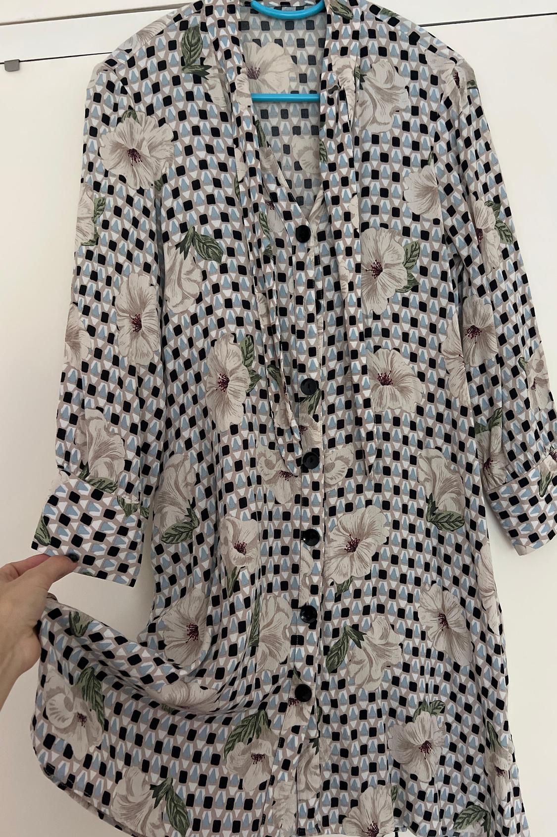 VESTIDO CAMISERO ESTAMPADO - Image 3