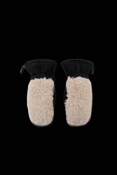 MANOPLAS EFECTO PELO POLARTEC® SKI COLLECTION - Visón de Zara - Imagen 0