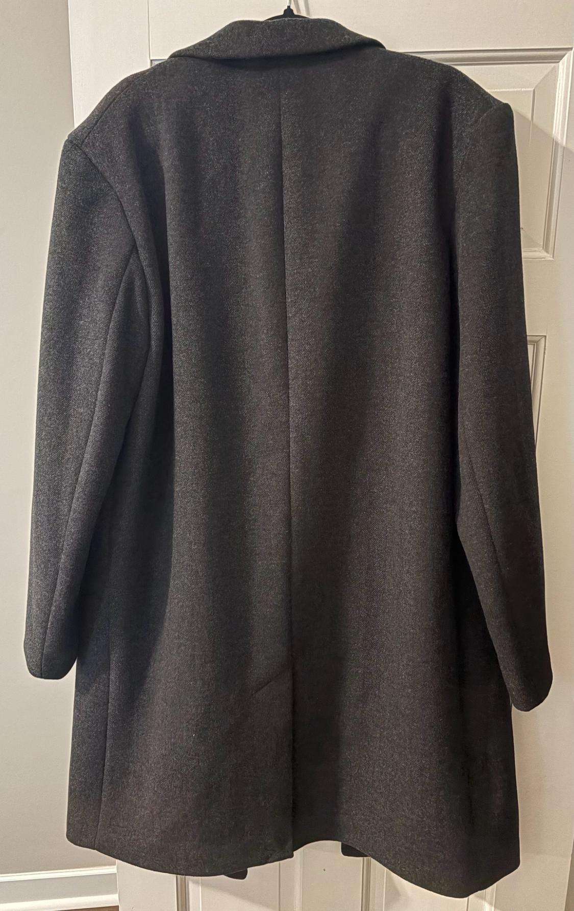 REGULAR FIT WOOL BLEND COAT - Image 2