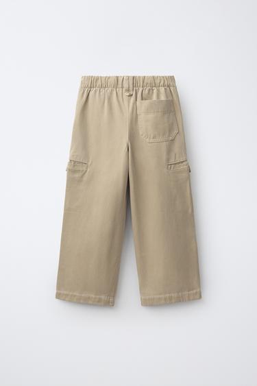 RELAXED CARGO PANTS — Sand 2