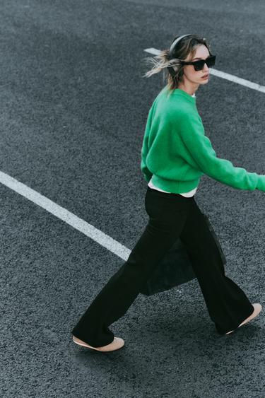 JERSEY PUNTO SOFT - Verde de Zara - Imagen 0