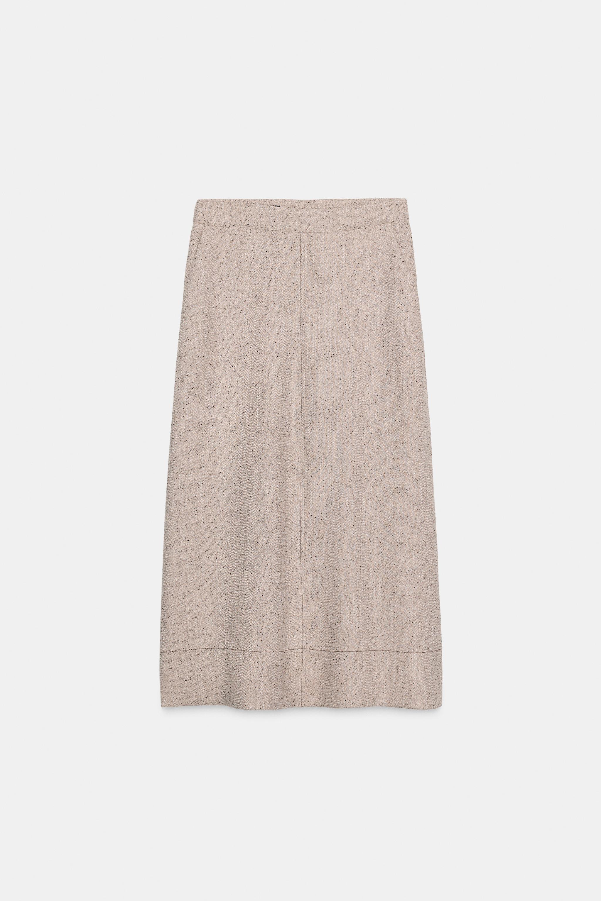 CAPE MIDI SKIRT
