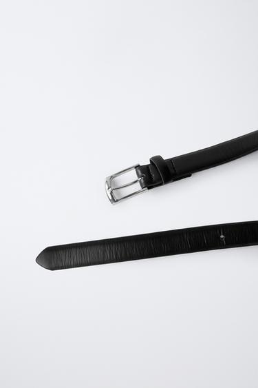 LEATHER BELT — Black 2