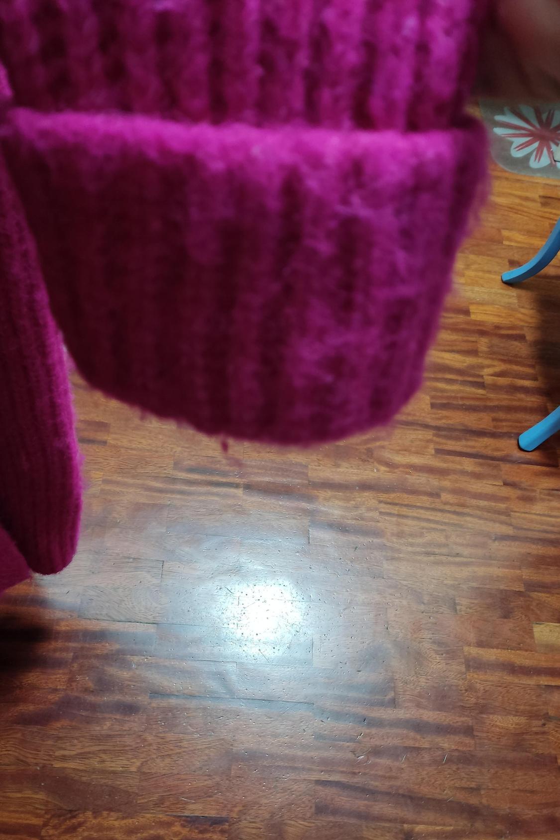 KNIT SCARF COAT - Image 5