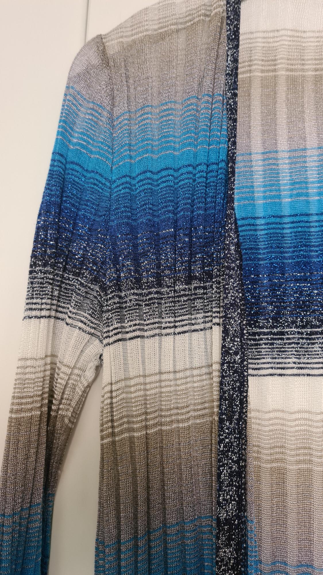 METALLIC THREAD KNIT CARDIGAN - SPECIAL EDITION - Image 3