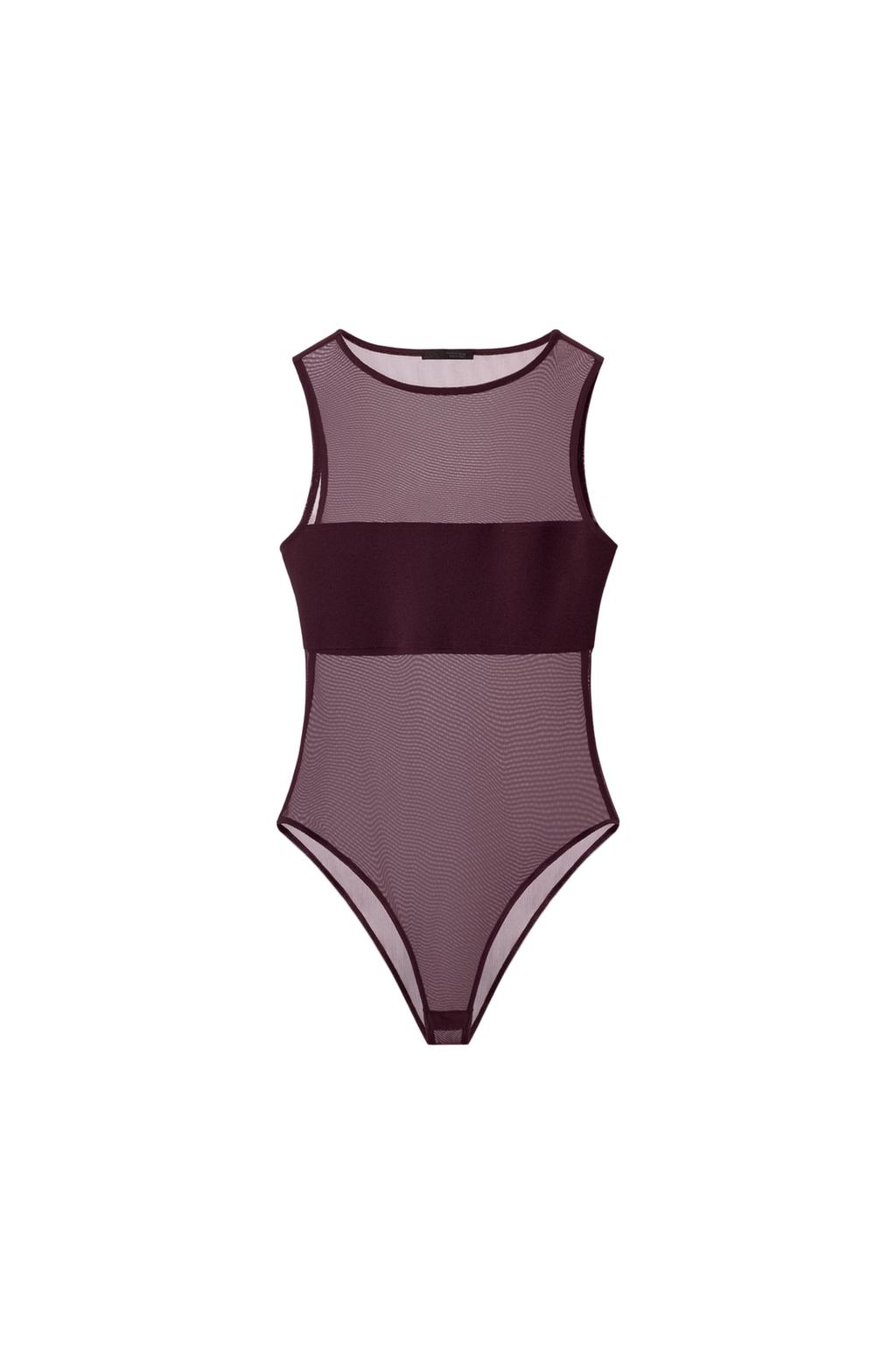 COMBINATION TULLE BODYSUIT - image 3