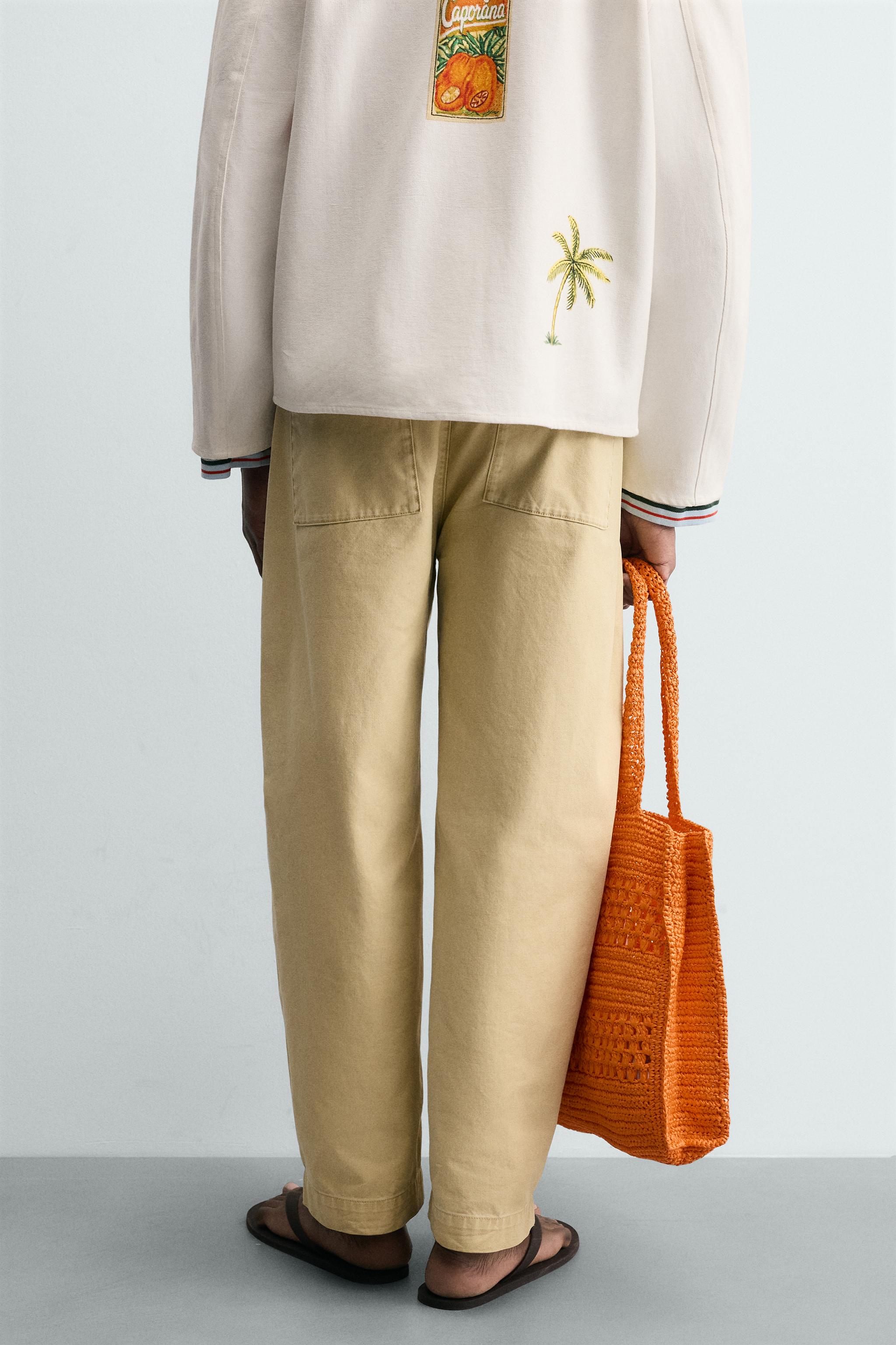 PANTALON BALLON FIT DÉLAVÉ