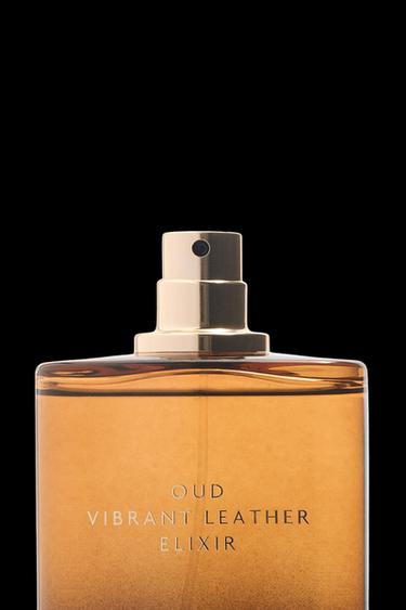 Zara OUD VIBRANT LEATHER ELIXIR PARFUM 100 ML (3.4 FL. OZ) - TINTED LEATHER