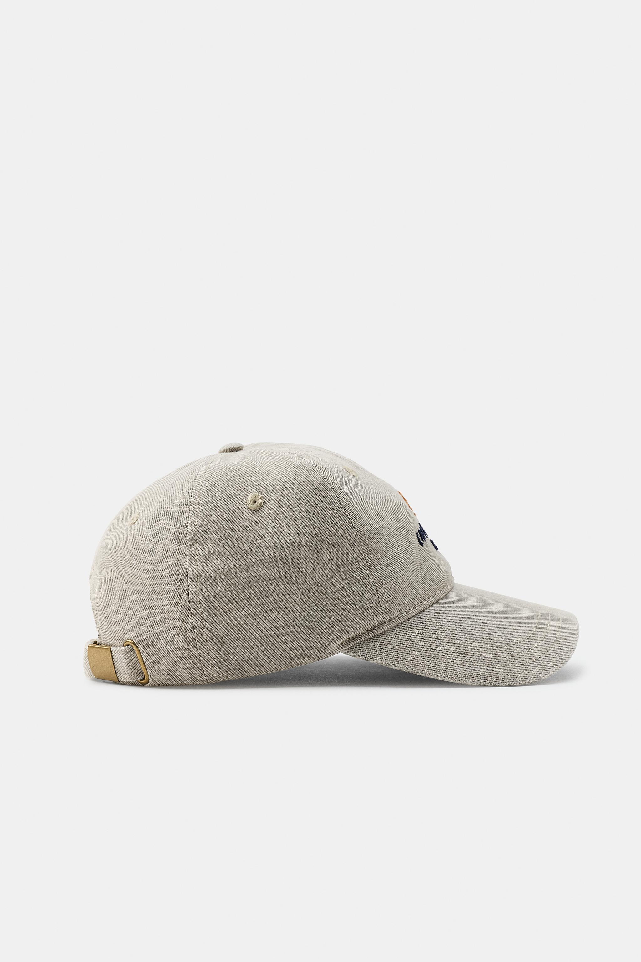 CASQUETTE EN SERGE BRODERIE CROISSANT