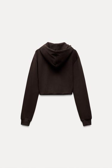 INTERLOK KUMAŞ CROP SWEATSHIRT_5