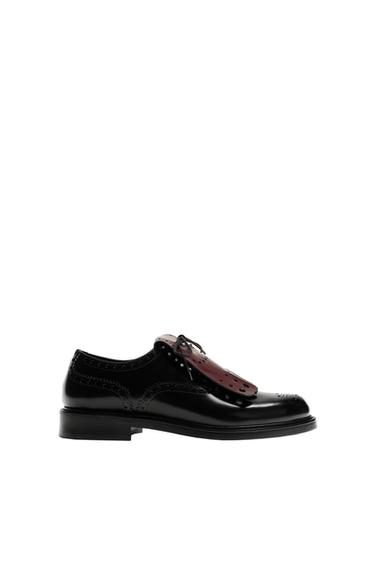 LEATHER SHOES HARRY LAMBERT FOR ZARA X DISNEY