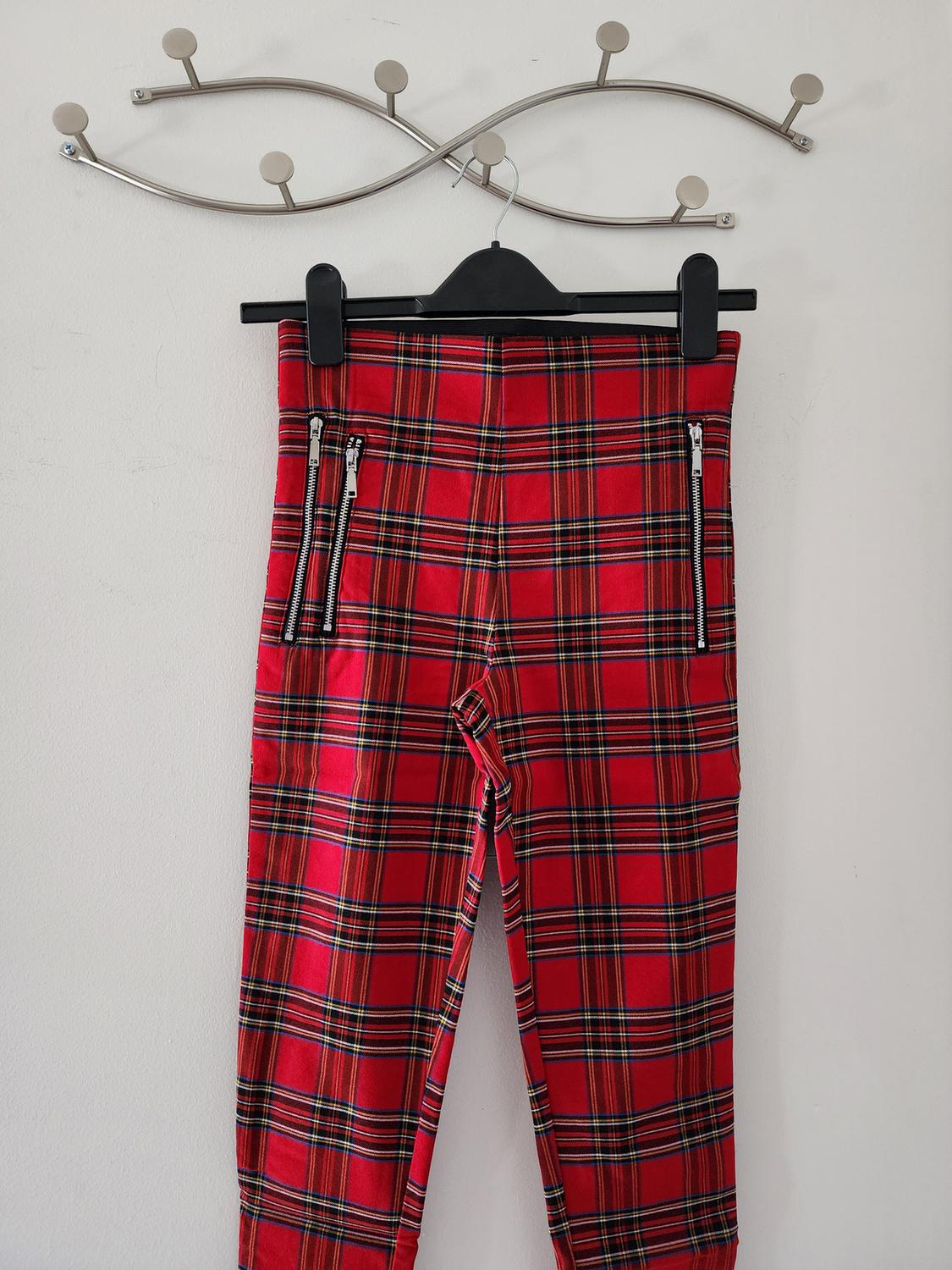 MID-RISE ZIPPER LEGGINGS - Image 2