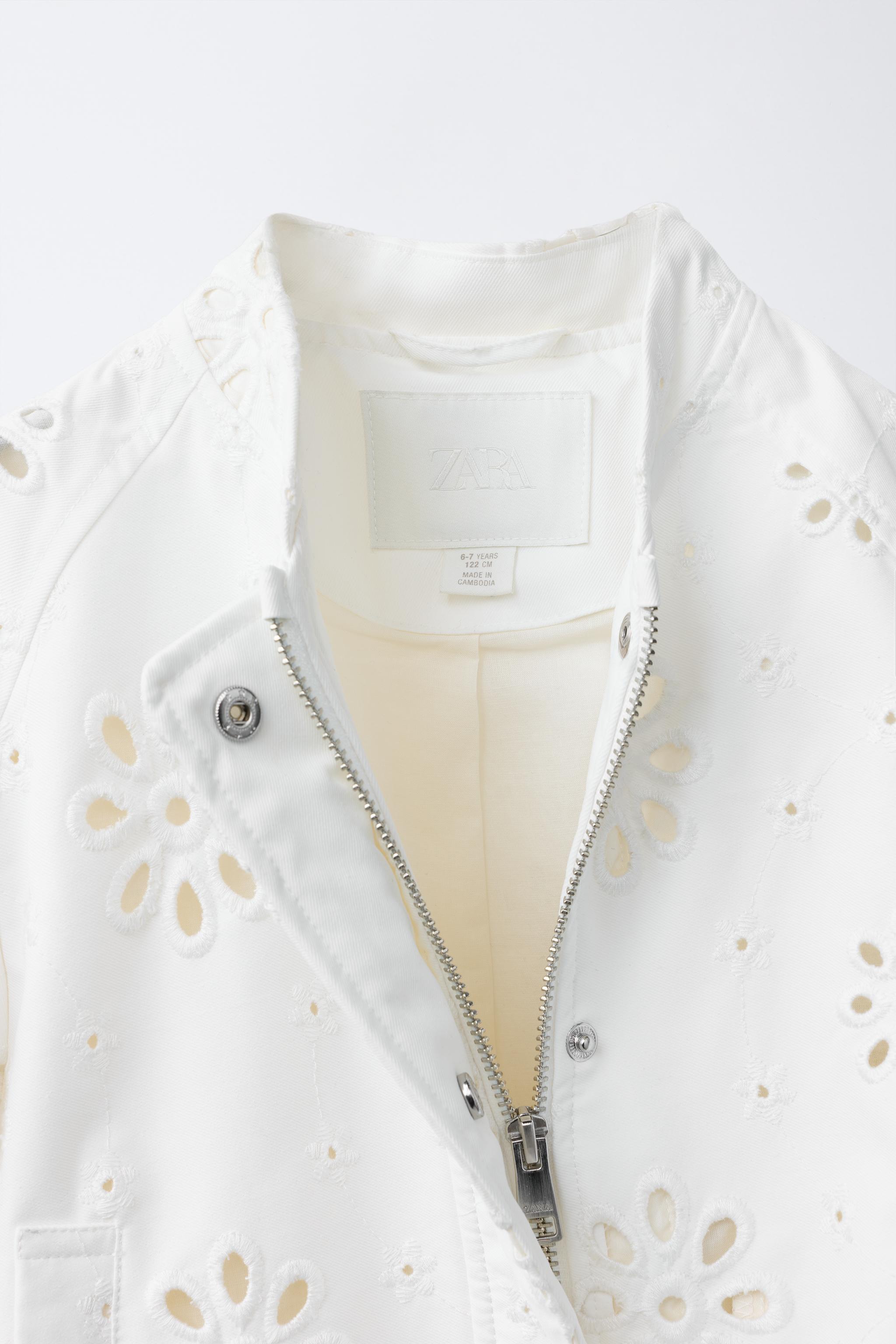 BLOUSON BRODERIE SUISSE