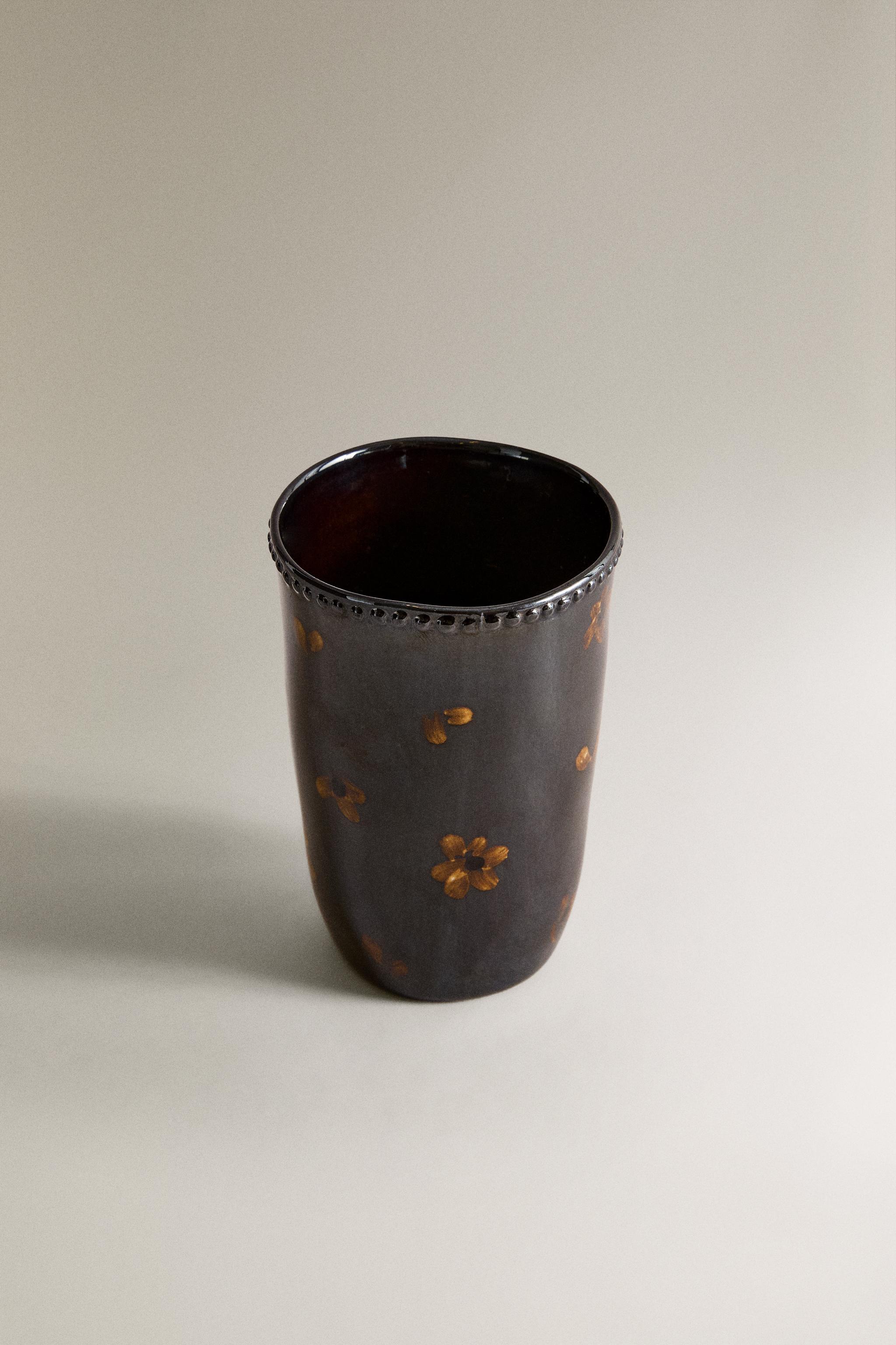 FLORAL TOOTHBRUSH HOLDER