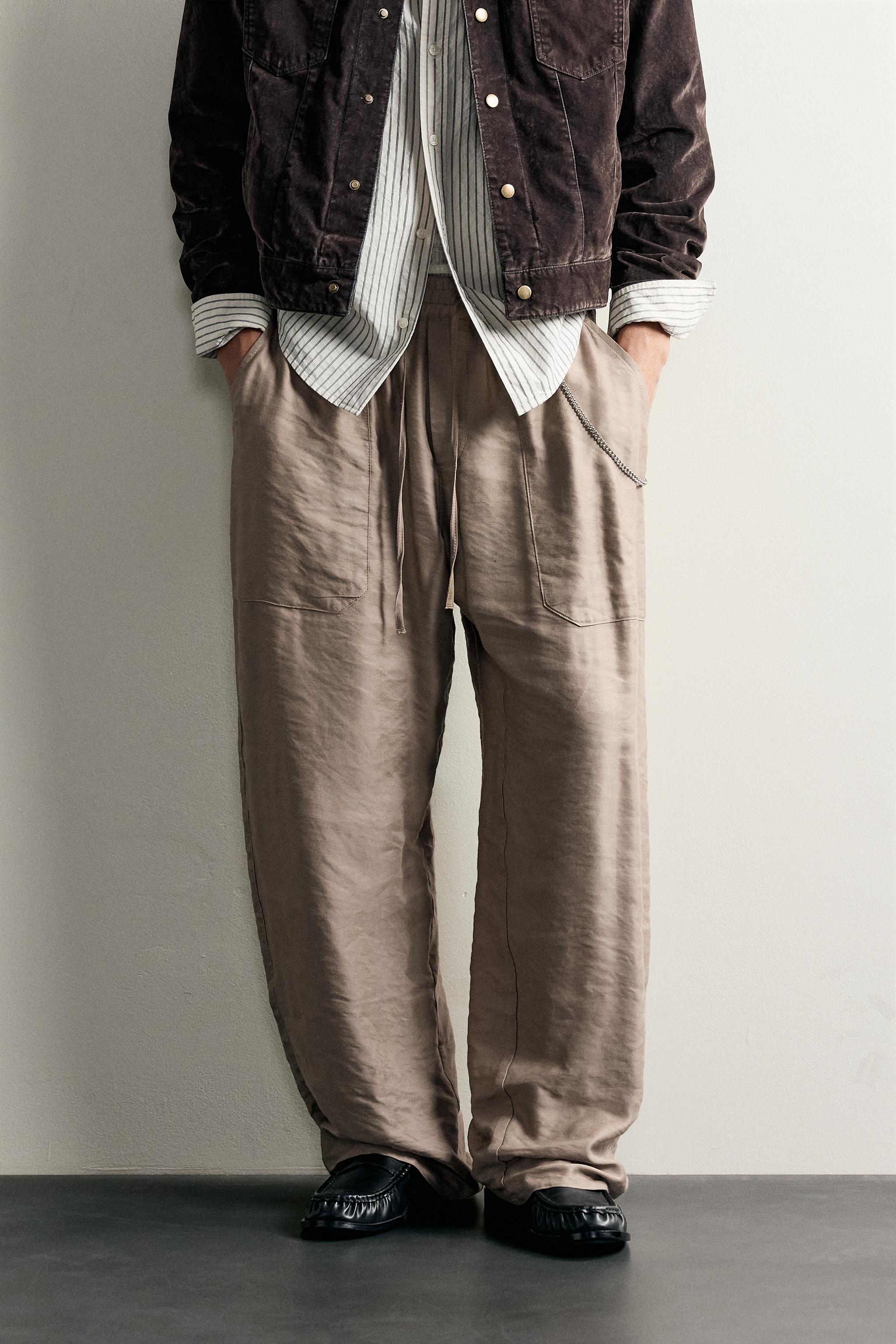 PANTALON FLUIDE COUPE DÉCONTRACTÉE