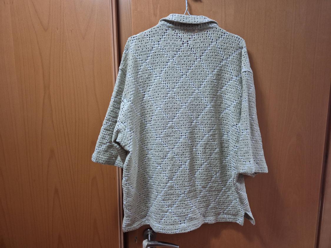 TEXTURED CROCHET SHIRT - Image 2