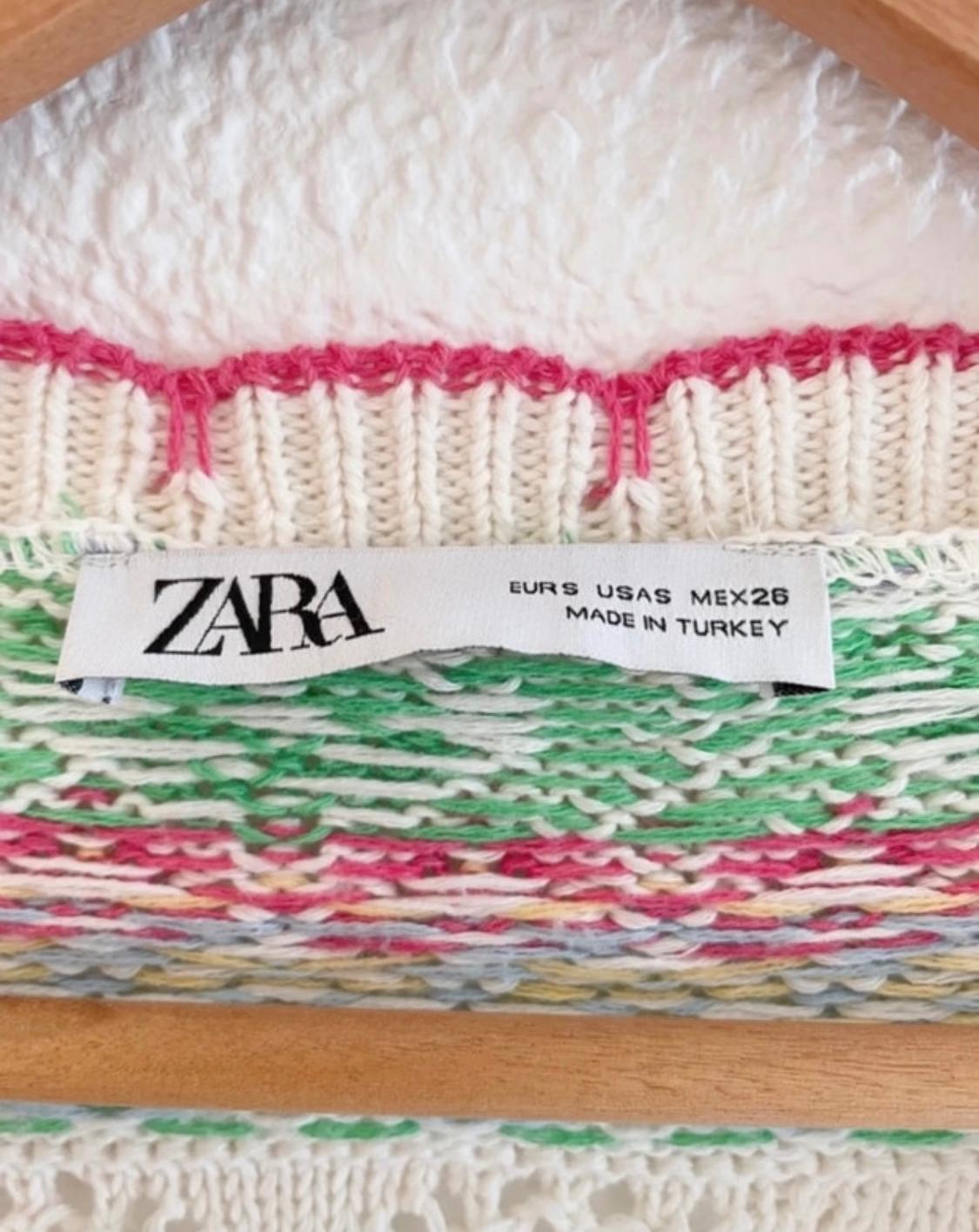 FLORAL JACQUARD KNIT CARDIGAN - Image 3
