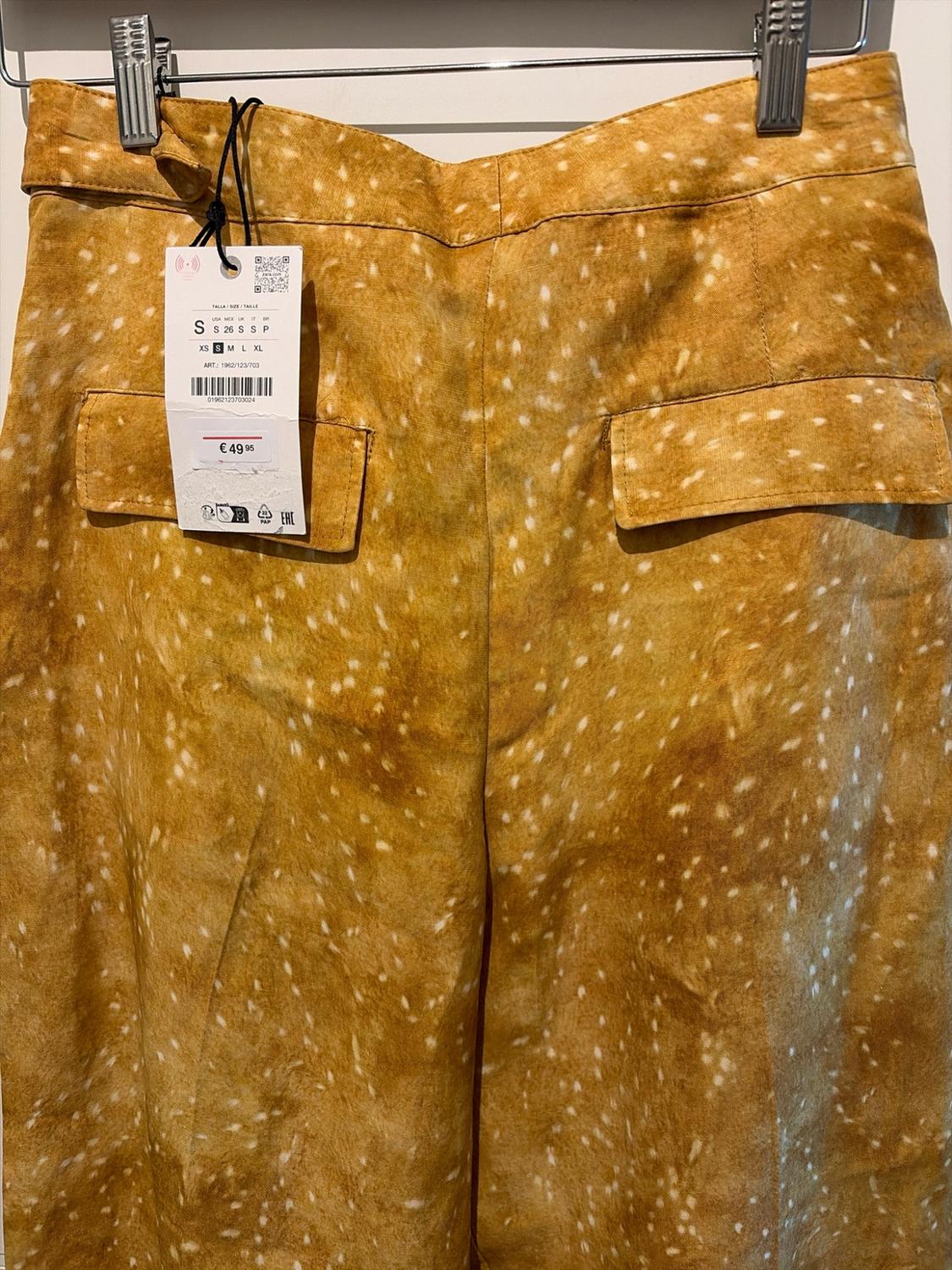 ZW COLLECTION PRINTED TROUSERS - Image 4