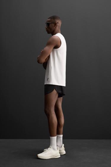 TECHNICAL TANK TOP - White by Zara - Image 3