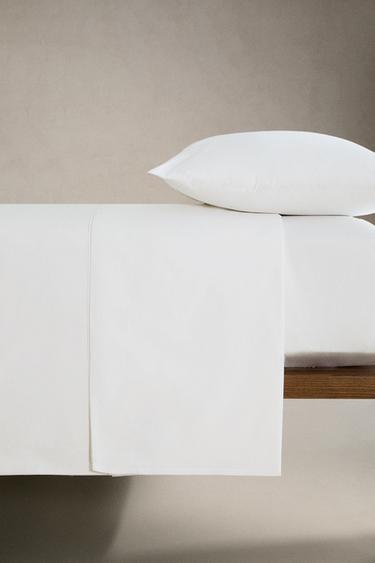 OVERLOCK DUVET COVER - White by Zara - Image 2