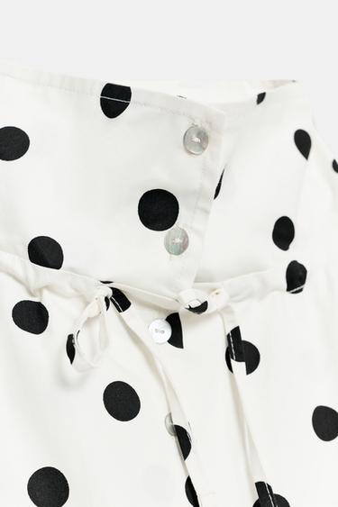 VESTE À POIS - vanille-noir de Zara - Image 6