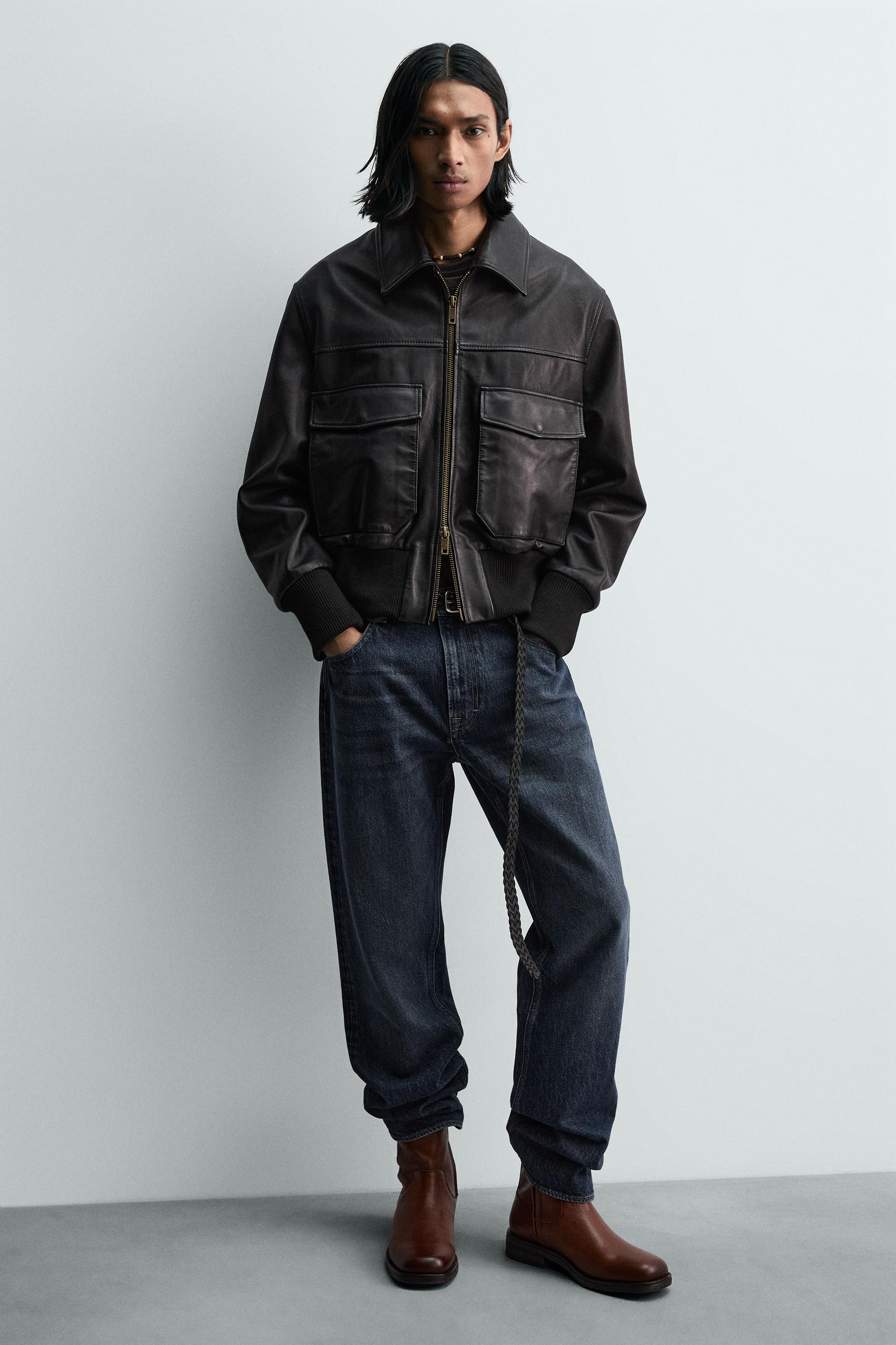 LEATHER BOOTS LIMITED EDITION - Brown | ZARA United States