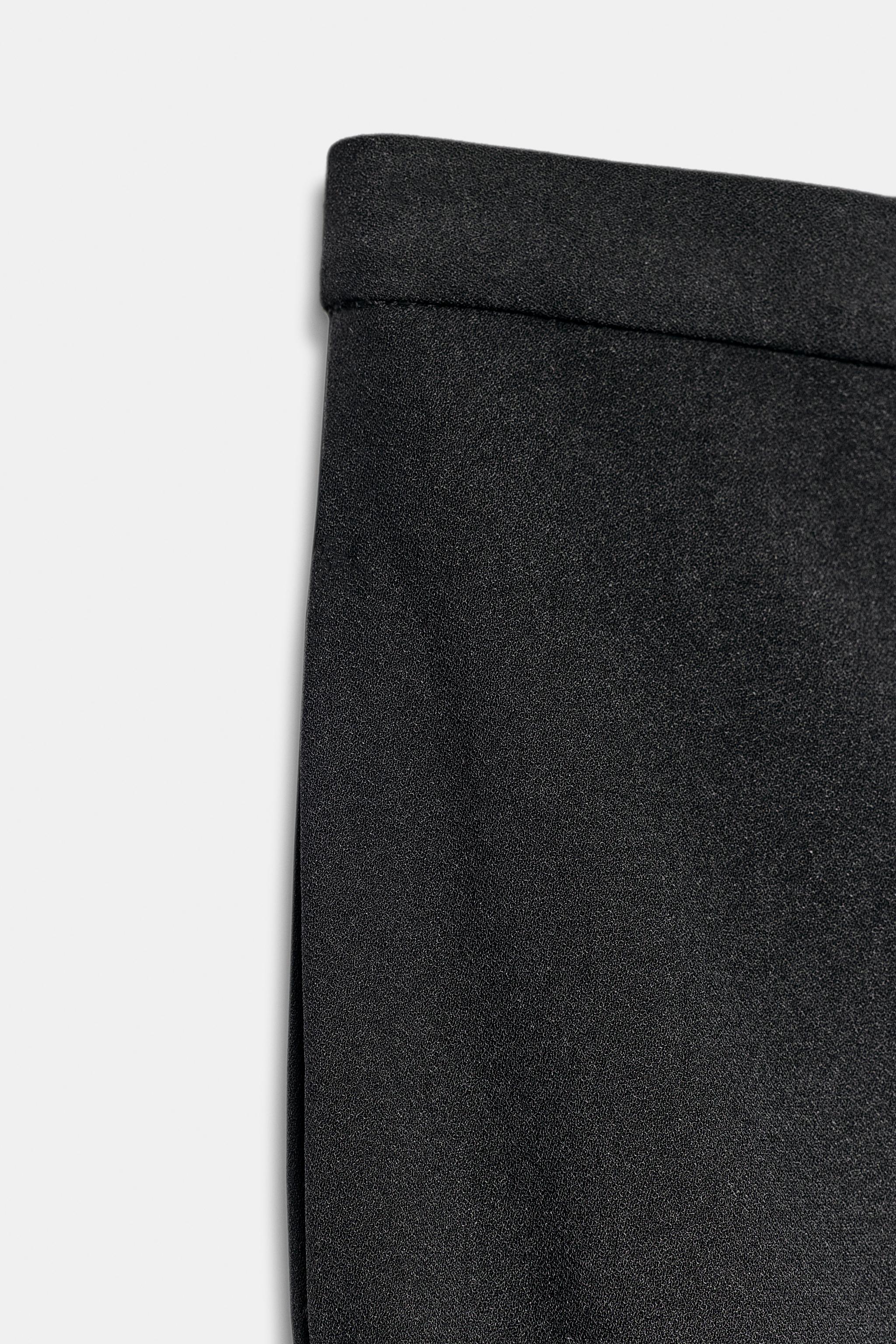 Женские брюки Zara ZW COLLECTION FRONT PLEAT PANTS — фото 9