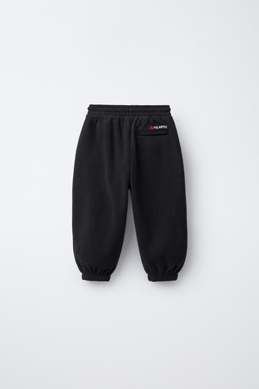POLARTEC® FLEECE JOGGERS - Black by Zara - Image 1