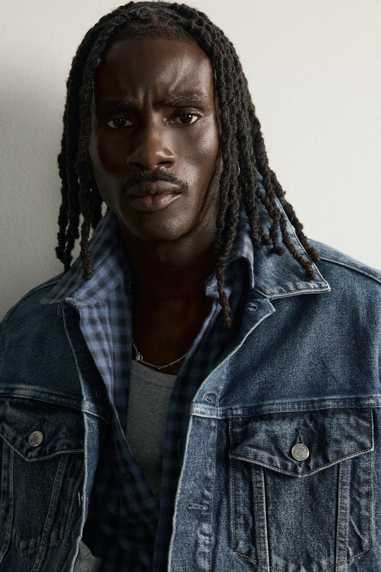 TANAKA NY TYO LTD.© 2026 DENIM TRUCKER JACKET — Mid-blue