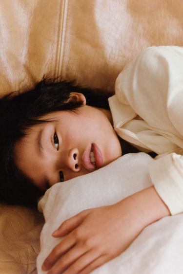 6-14 AÑOS/ PIJAMA VIVOS CONTRASTE - Crudo de Zara