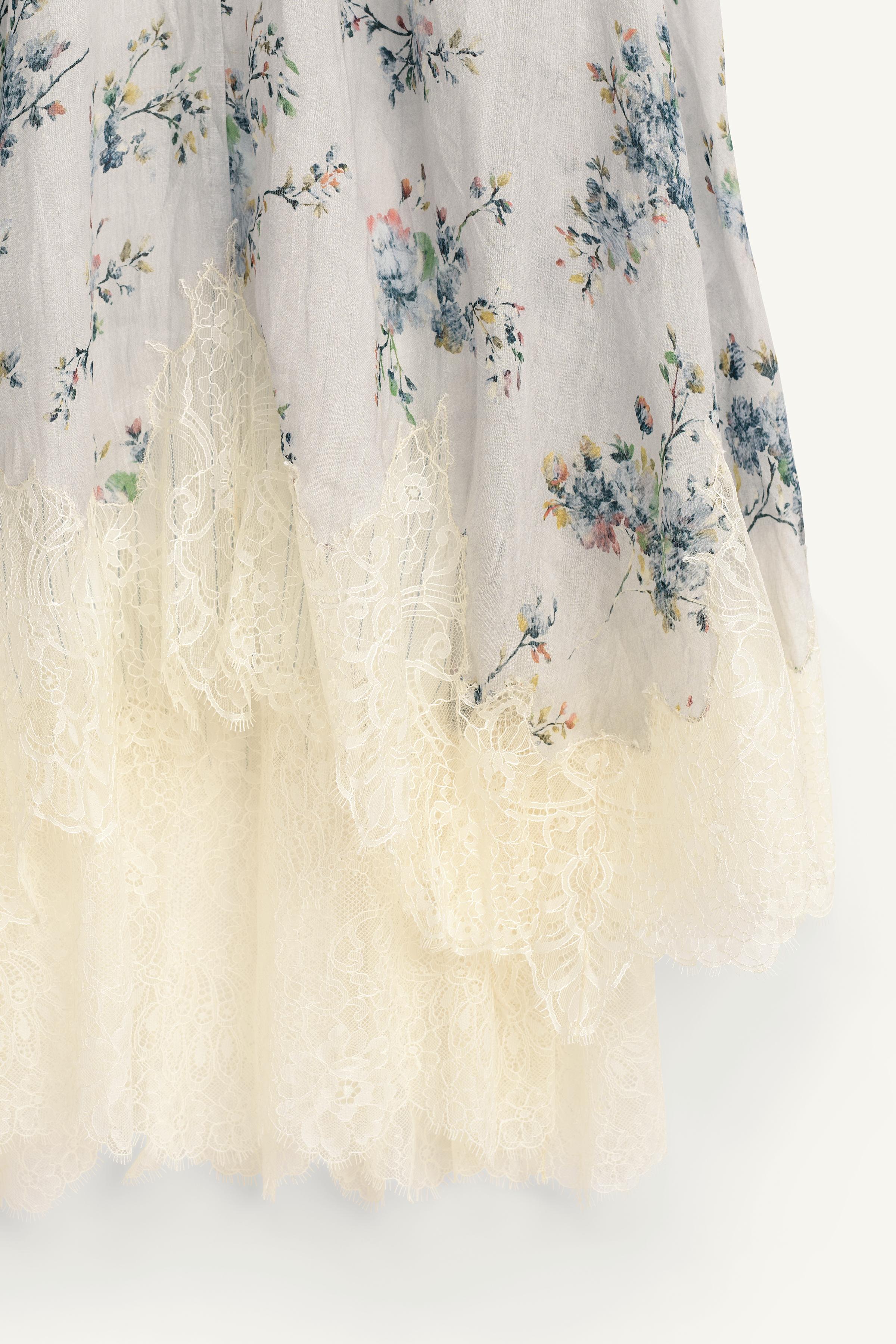 LIMITED EDITION RAMIE PRINTED DRESS