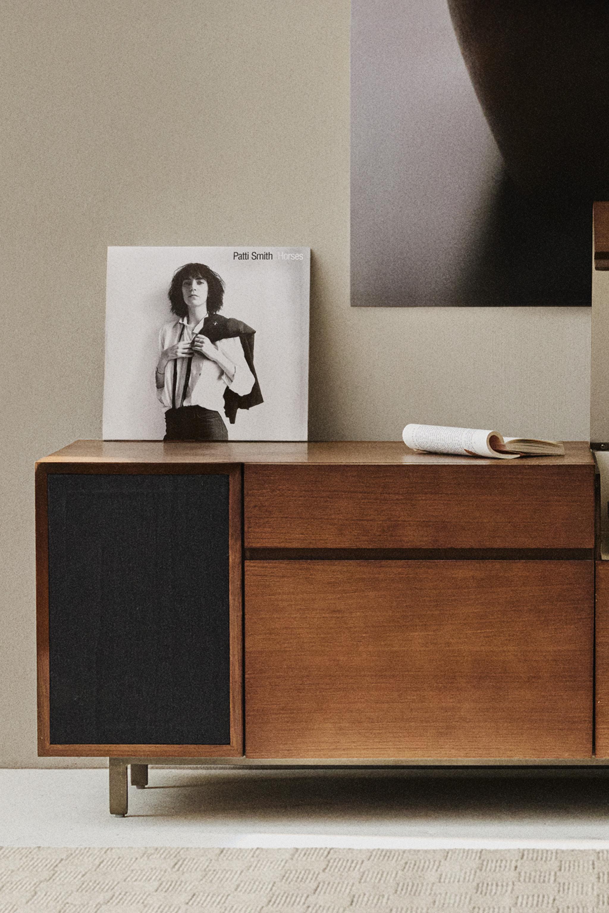 OAK STORAGE CONSOLE