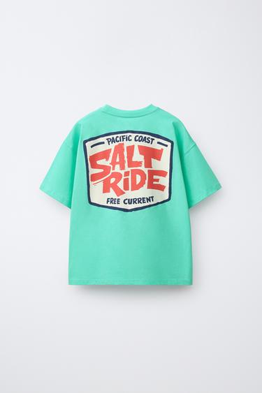 PRINTED T-SHIRT - Light green by Zara