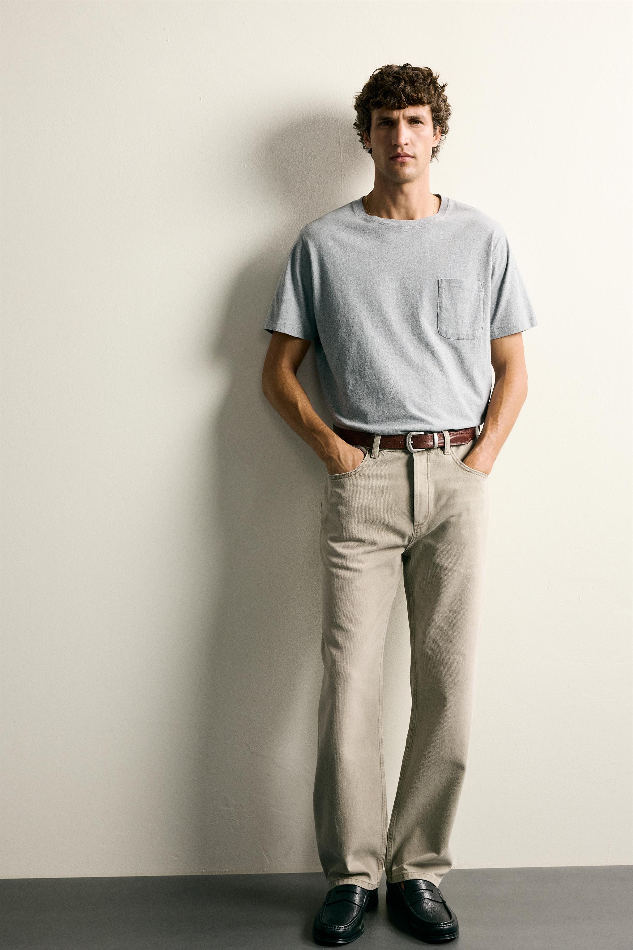 STRAIGHT ANKLE FIT JEANS
