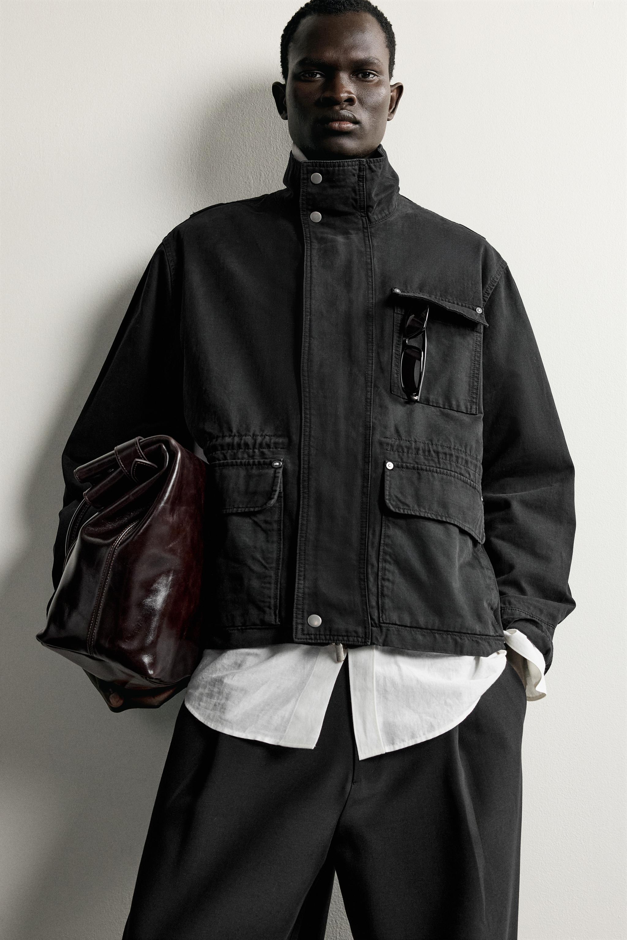 BLOUSON DÉCONTRACTÉ À POCHES UTILITY