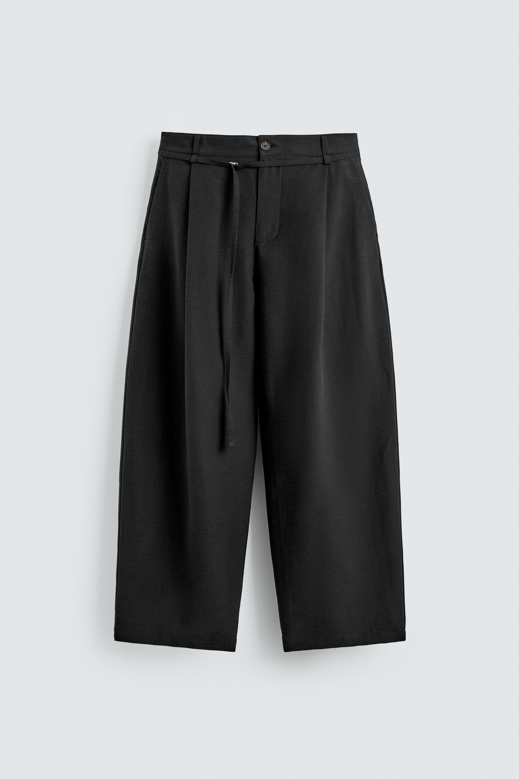 PANTALON BALLON FIT PLIS CEINTURE
